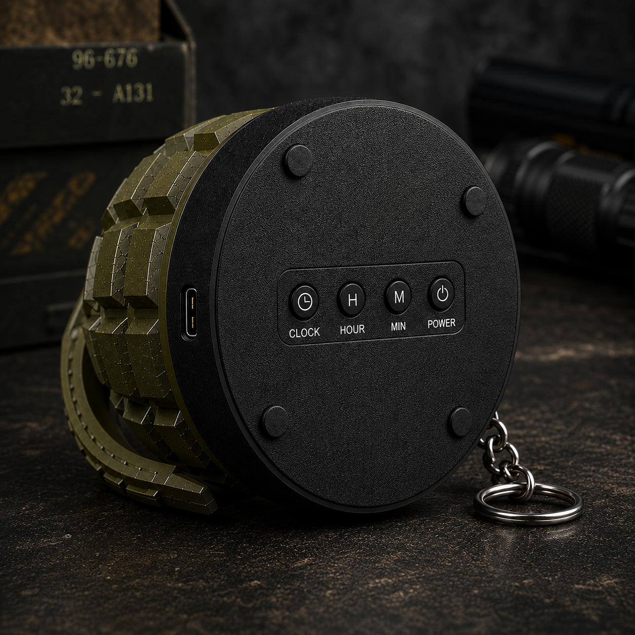 Early Drill™ Grenade Alarm Clock