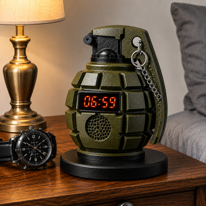Early Drill™ Grenade Alarm Clock