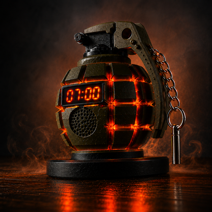 Early Drill™ Grenade Alarm Clock
