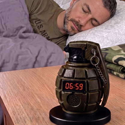 Early Drill™ Grenade Alarm Clock